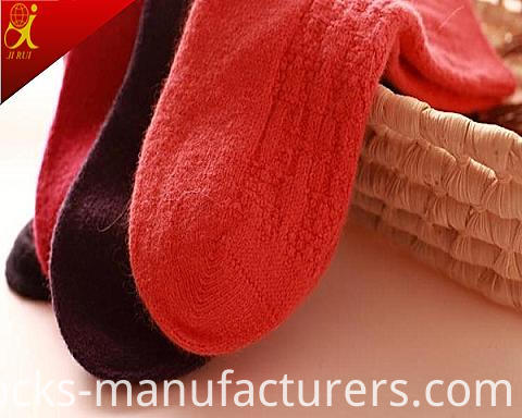 High Quality Wool Sock Women Pure Color Socks Wholesale